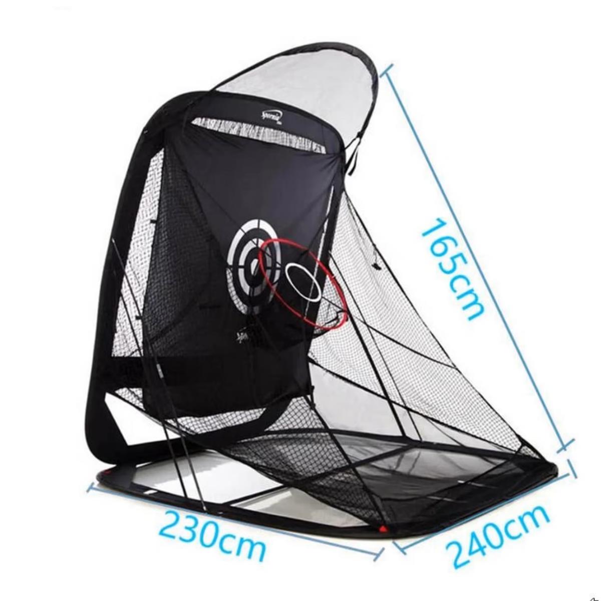 GOLFNETZ - faltbar - 2,4m x 2,3 x 1,65m
