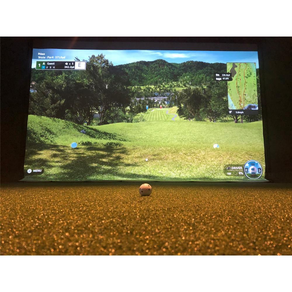 ELITE Golf Simulator Einzelbox Enclosure ALU Frame