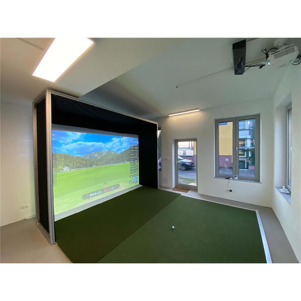 ELITE Golf Simulator Einzelbox Enclosure ALU Frame