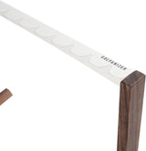 Golfanizer in NUSSBAUM weiss - Der Design Golfschlägerständer | Made in Germany