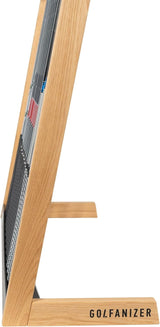 Golfanizer in EICHE schwarz - Der Design Golfschlägerständer | Made in Germany