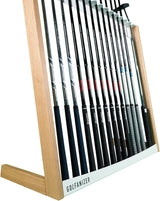 Golfanizer in EICHE weiss - Der Design Golfschlägerständer | Made in Germany