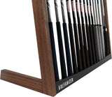 Golfanizer in NUSSBAUM schwarz - Der Design Golfschlägerständer | Made in Germany