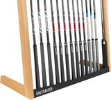 Golfanizer in EICHE schwarz - Der Design Golfschlägerständer | Made in Germany