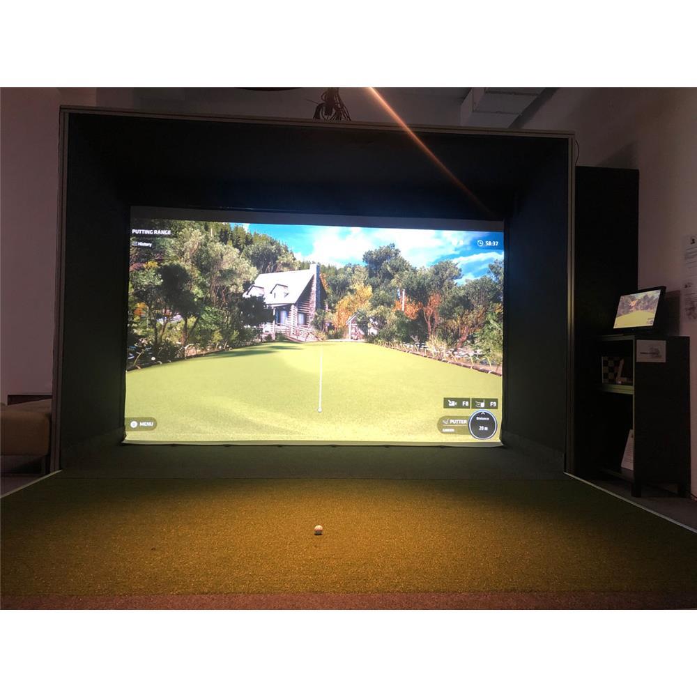 ELITE Golf Simulator Einzelbox Enclosure ALU Frame