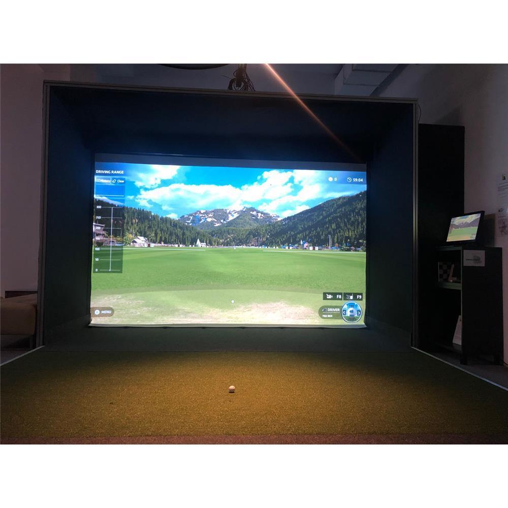 ELITE Golf Simulator Einzelbox Enclosure ALU Frame