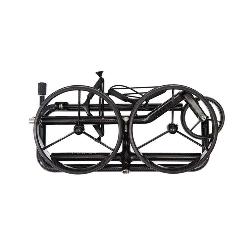 JUCAD CARBON SHINE - 3rädrig, schwarz-glänzend